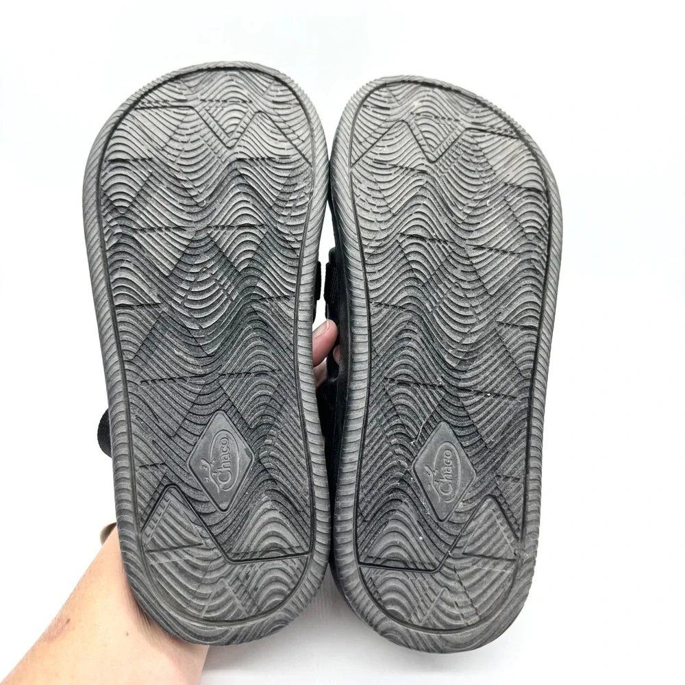 Chaco Chillos‎ Black Sport Slingback Strap Sandals Men's Size 11 Beach Water